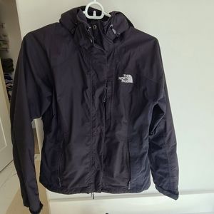 The North Face women's heavy weight rain coat in Black